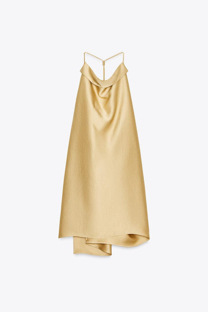 ZW Collection Satin Halter Top