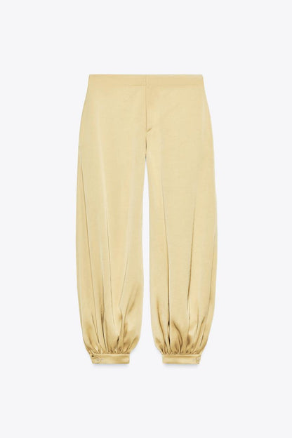 ZW Collection Satin Balloon Trousers