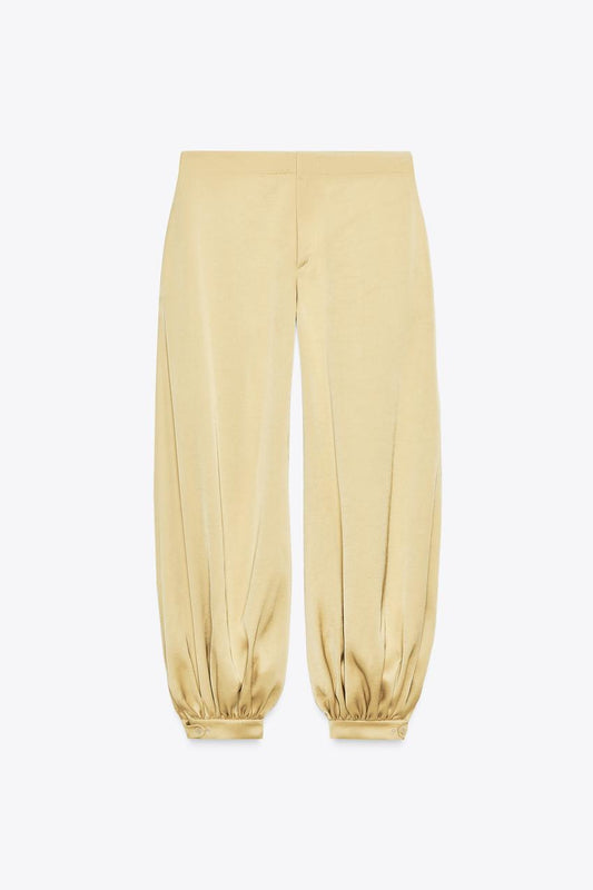 ZW Collection Satin Balloon Trousers
