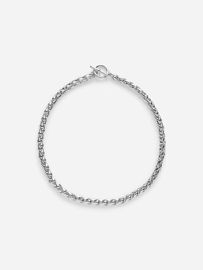 SIlver-Plated Rope Chain
