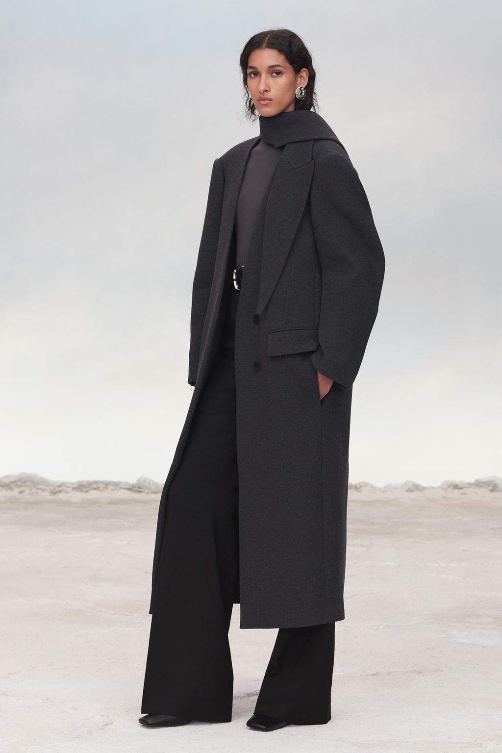 Limited edition oversized long coat