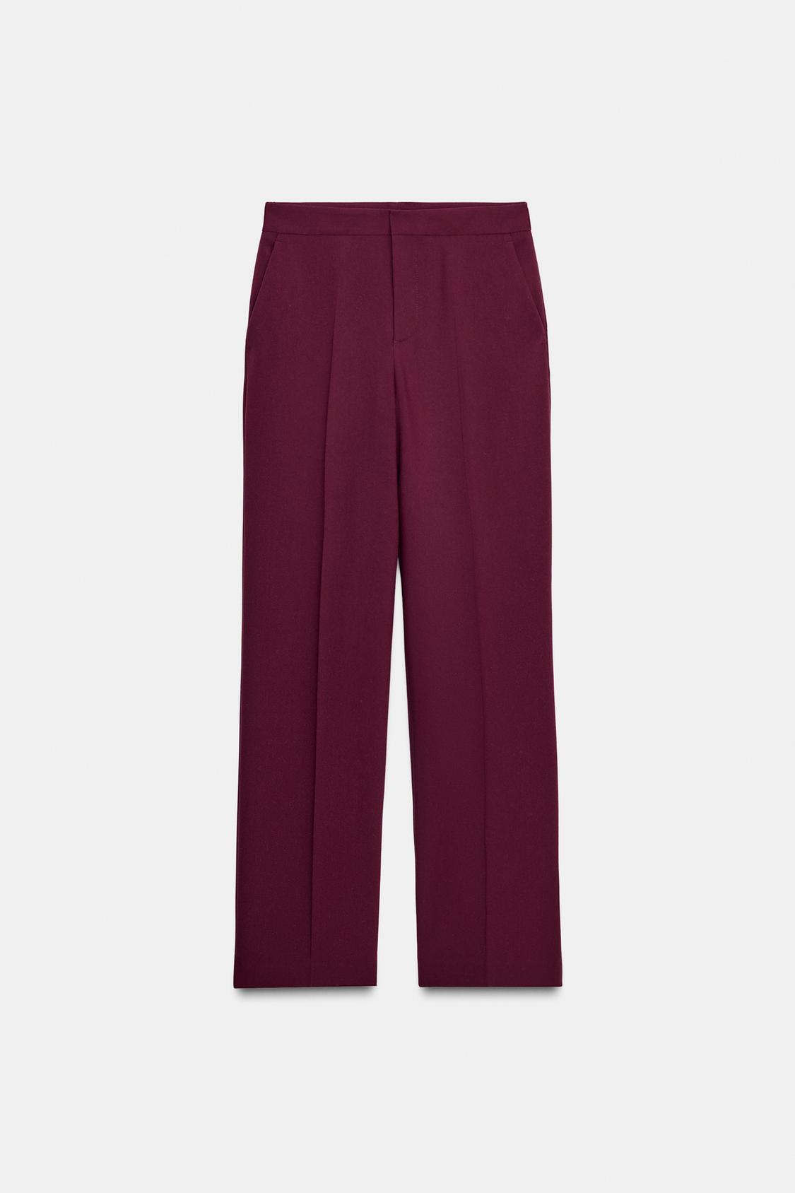Straight-Leg Trousers