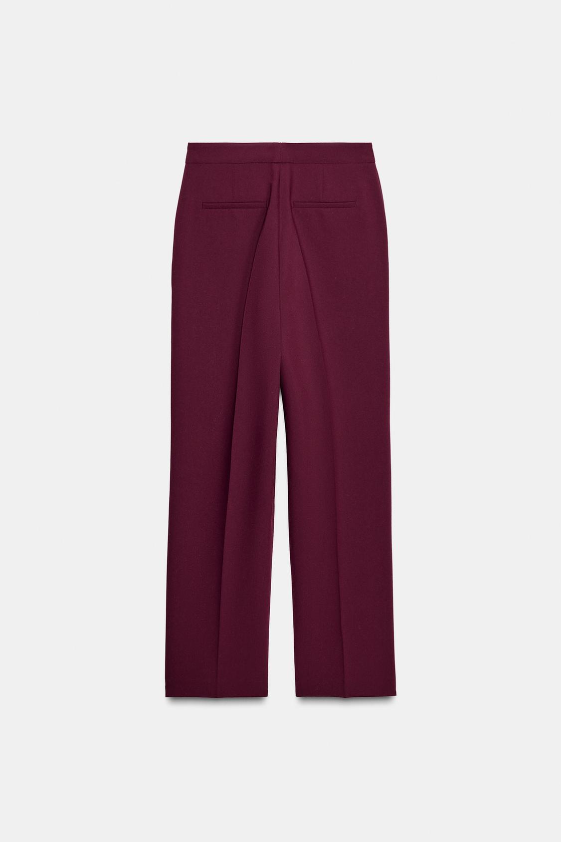 Straight-Leg Trousers