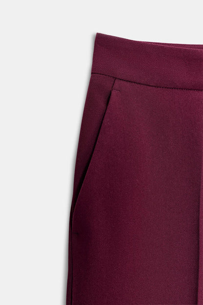 Straight-Leg Trousers