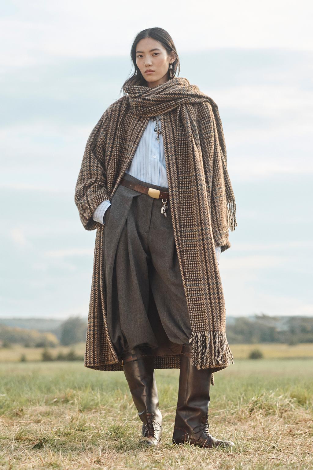 Limited Edition Volume Trousers With Pleats and Wool