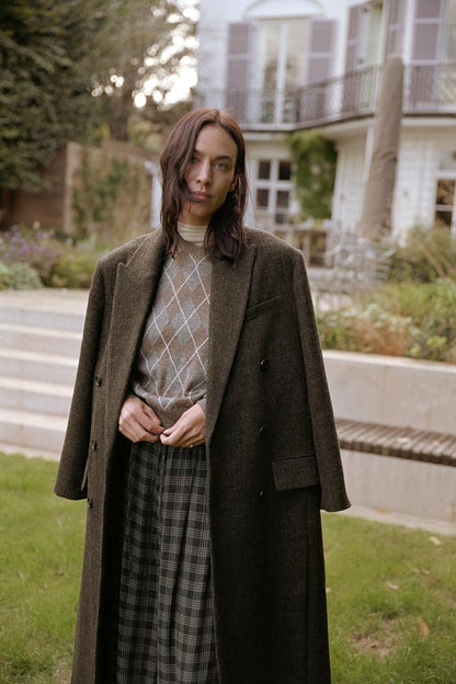 Zw Collection Checked Bloomer Trousers