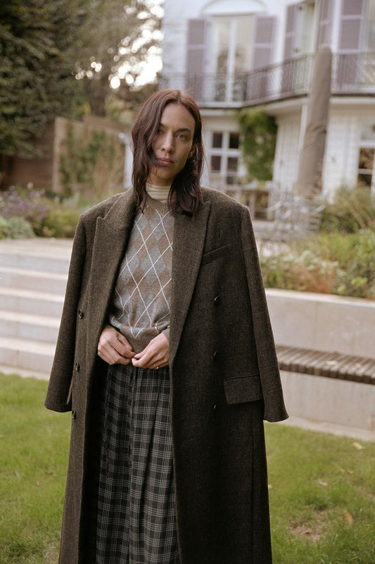 Zw Collection Checked Bloomer Trousers