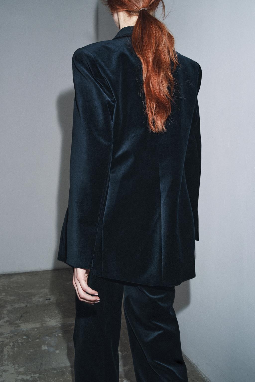 Flare Velvet Trousers Zw Collection Limited Edition