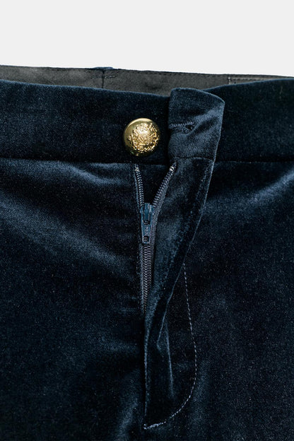 Flare Velvet Trousers Zw Collection Limited Edition