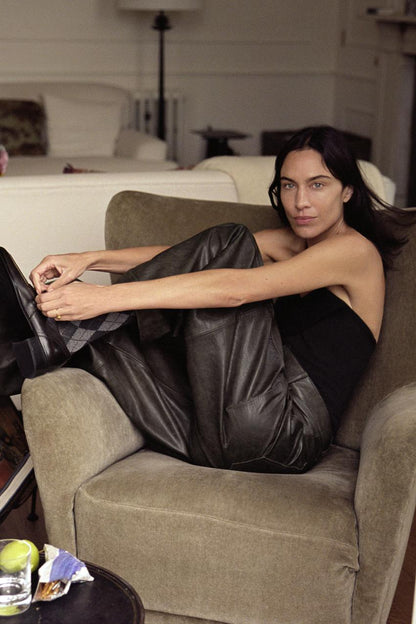 Zw Collection Limited Edition Leather Trousers