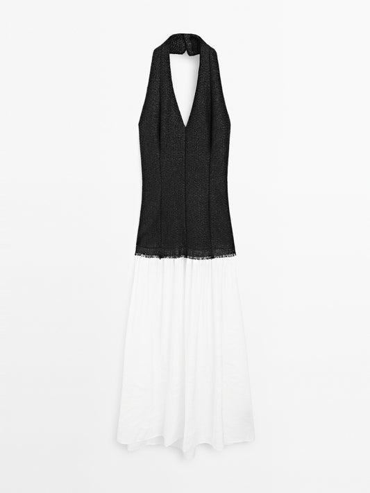Long halter dress