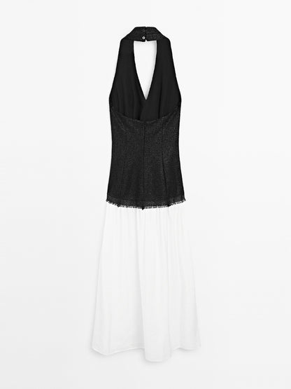 Long halter dress