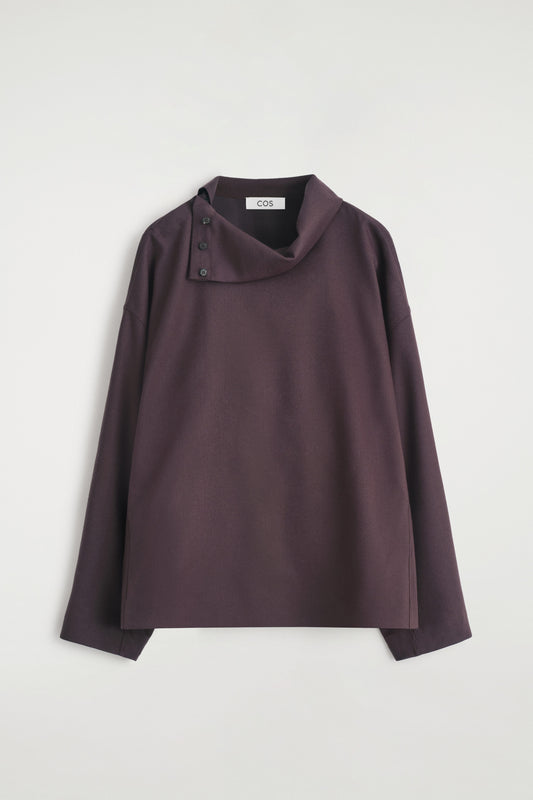 Wool-Flannel Top