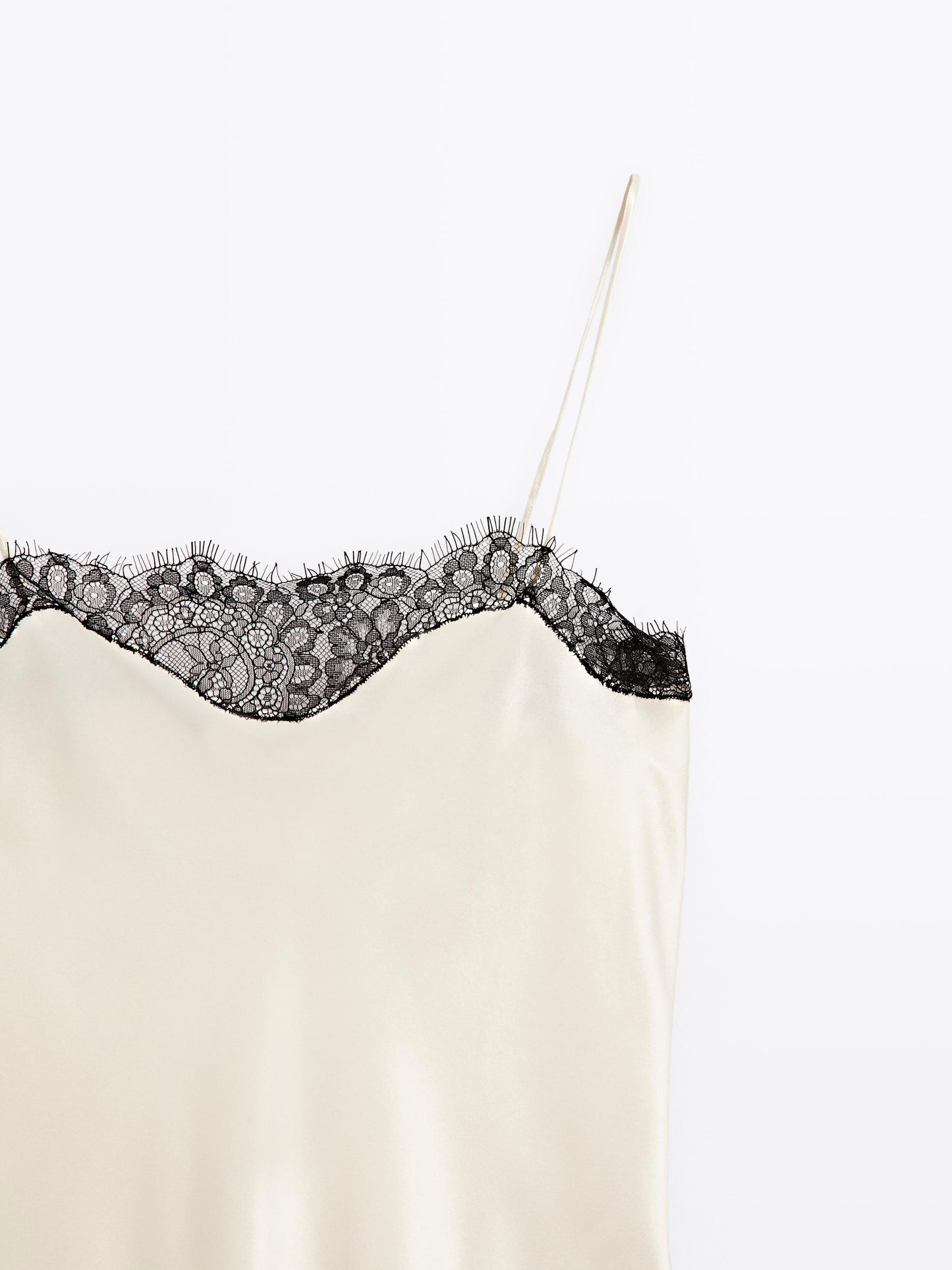 Satin-effect camisole top