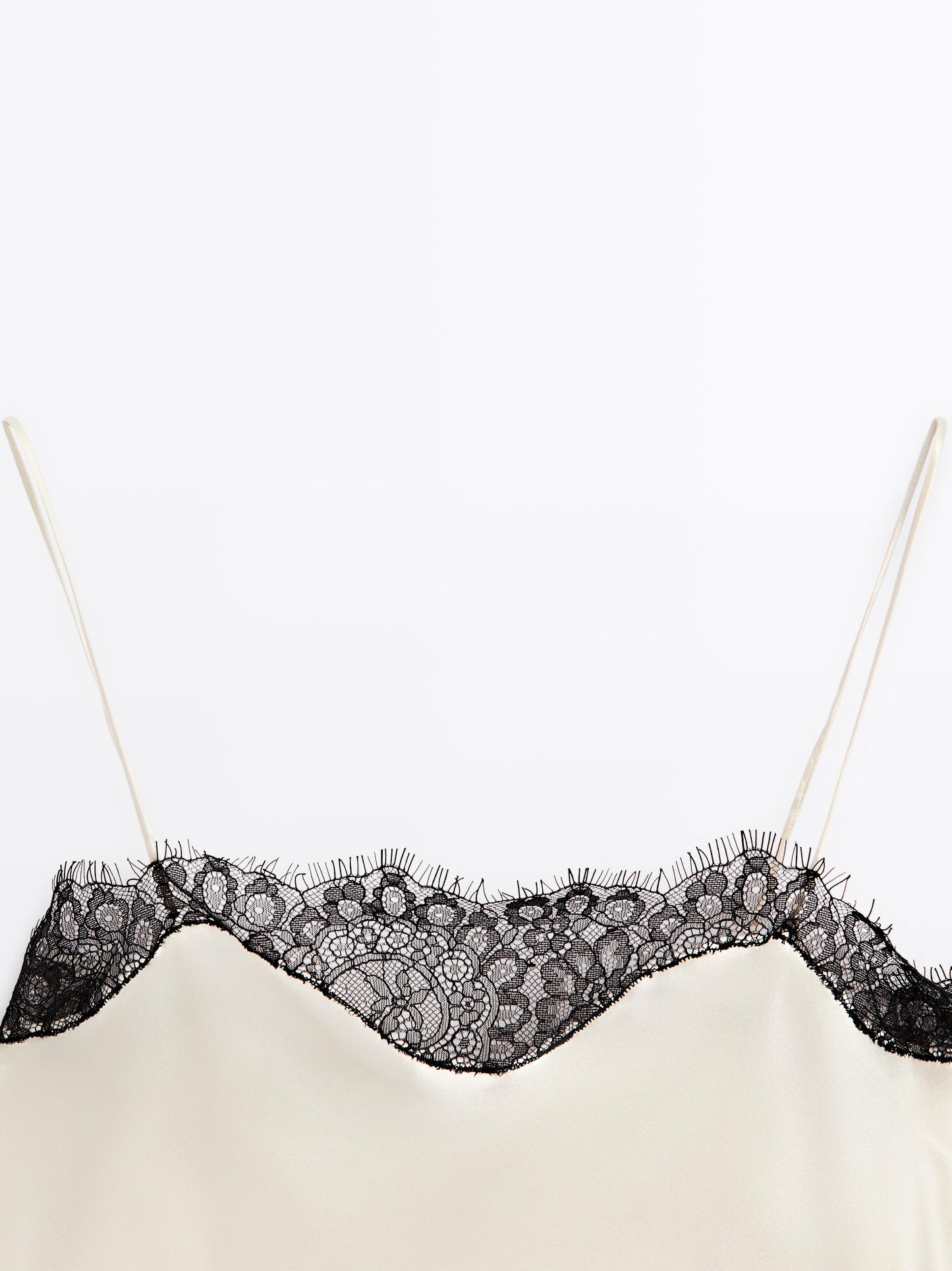 Satin-effect camisole top