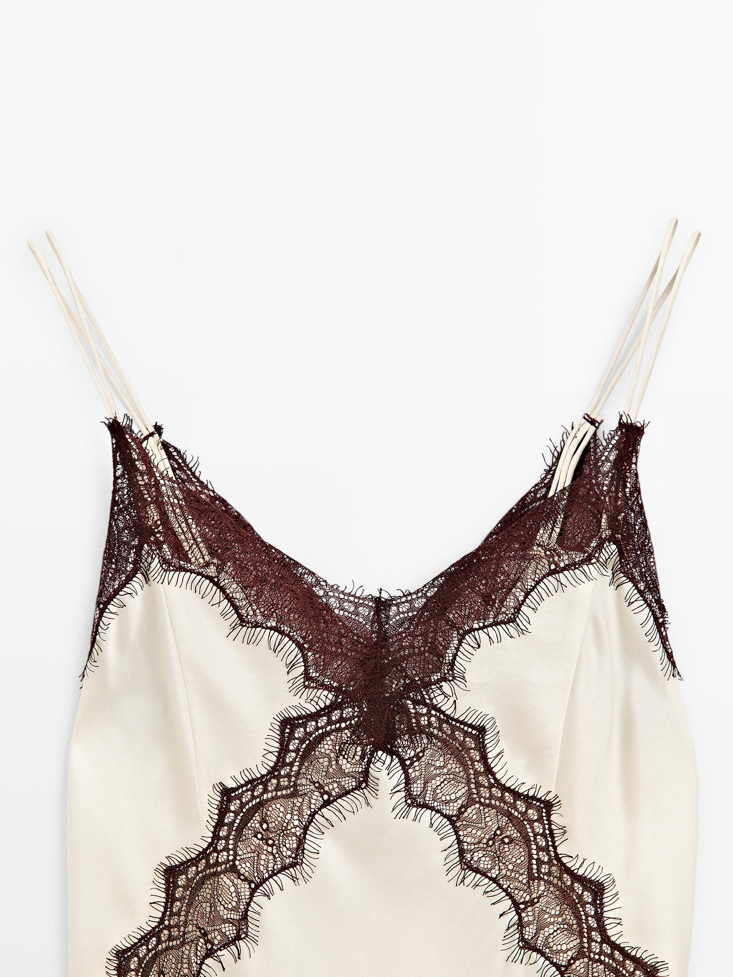 Long 100% silk camisole top