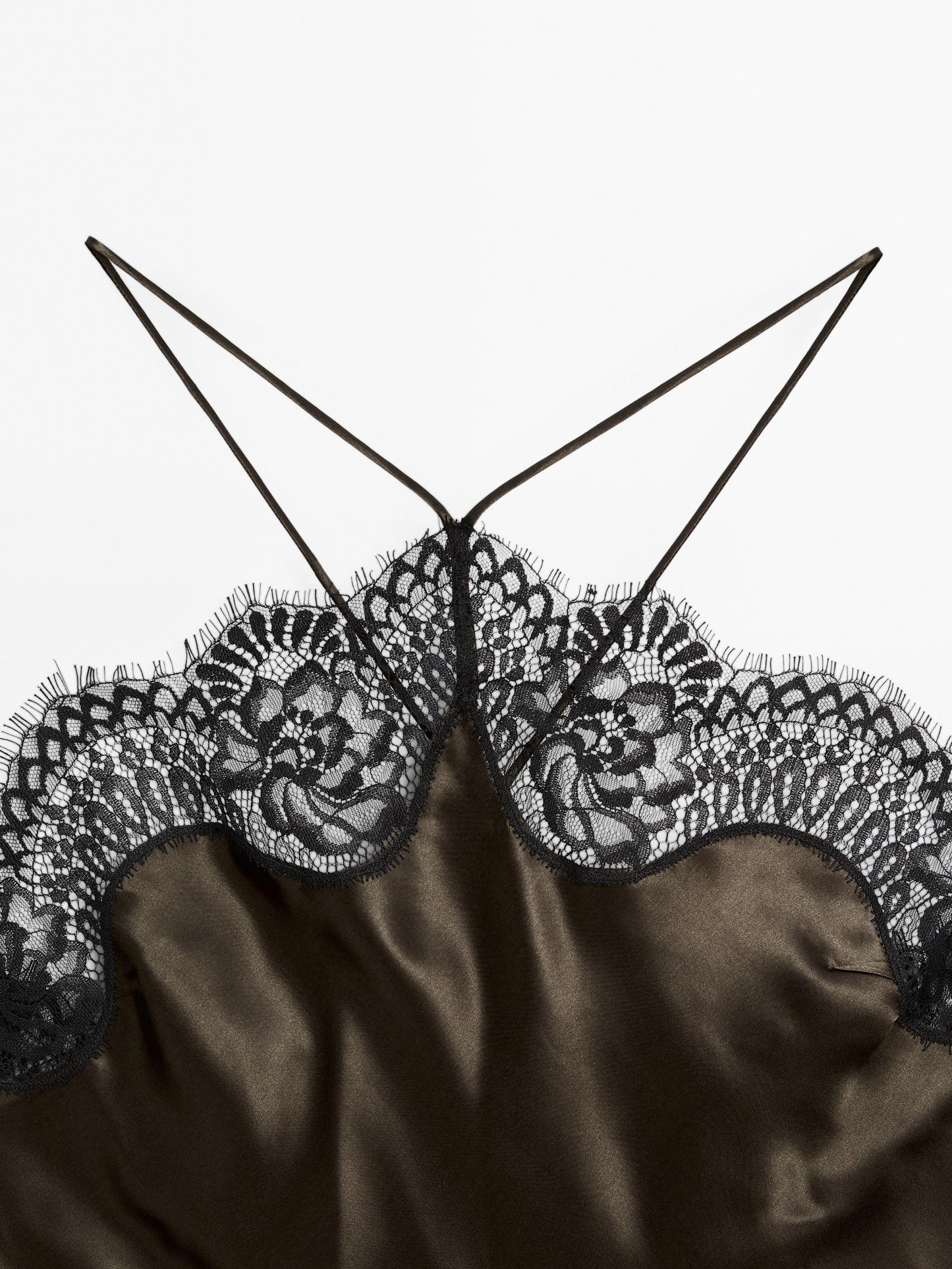 Silk blend camisole top