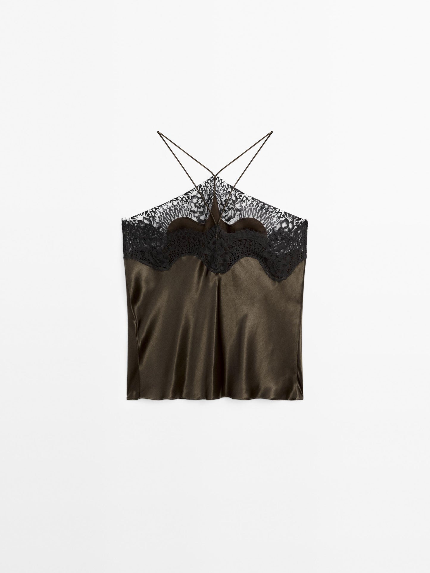 Silk blend camisole top
