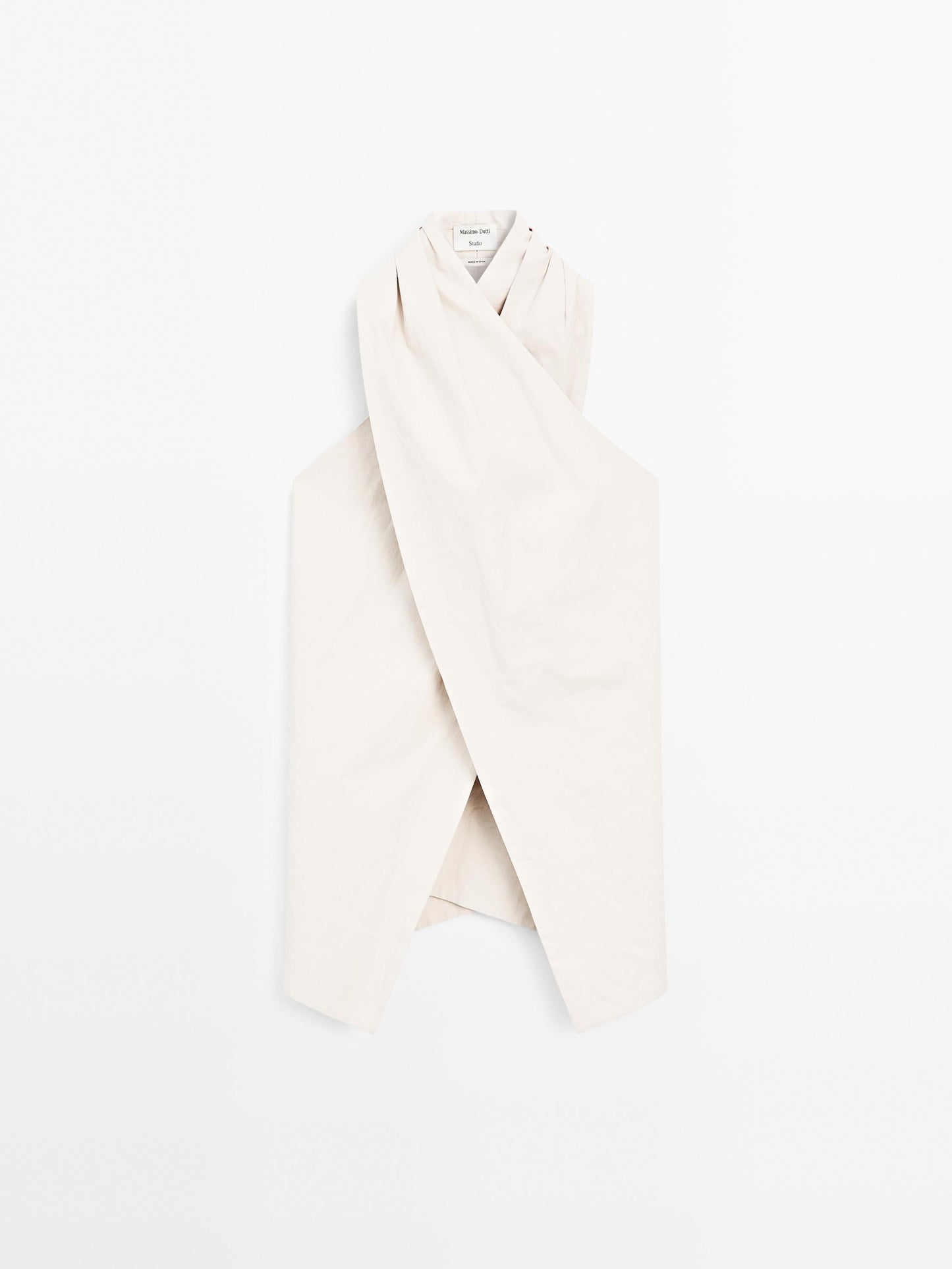 100% linen wrap top