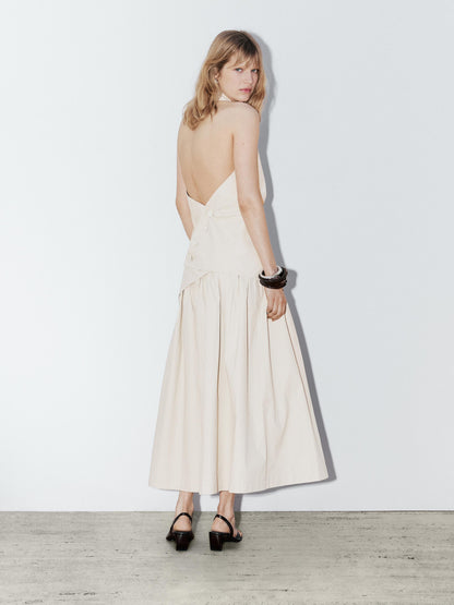 100% linen wrap top