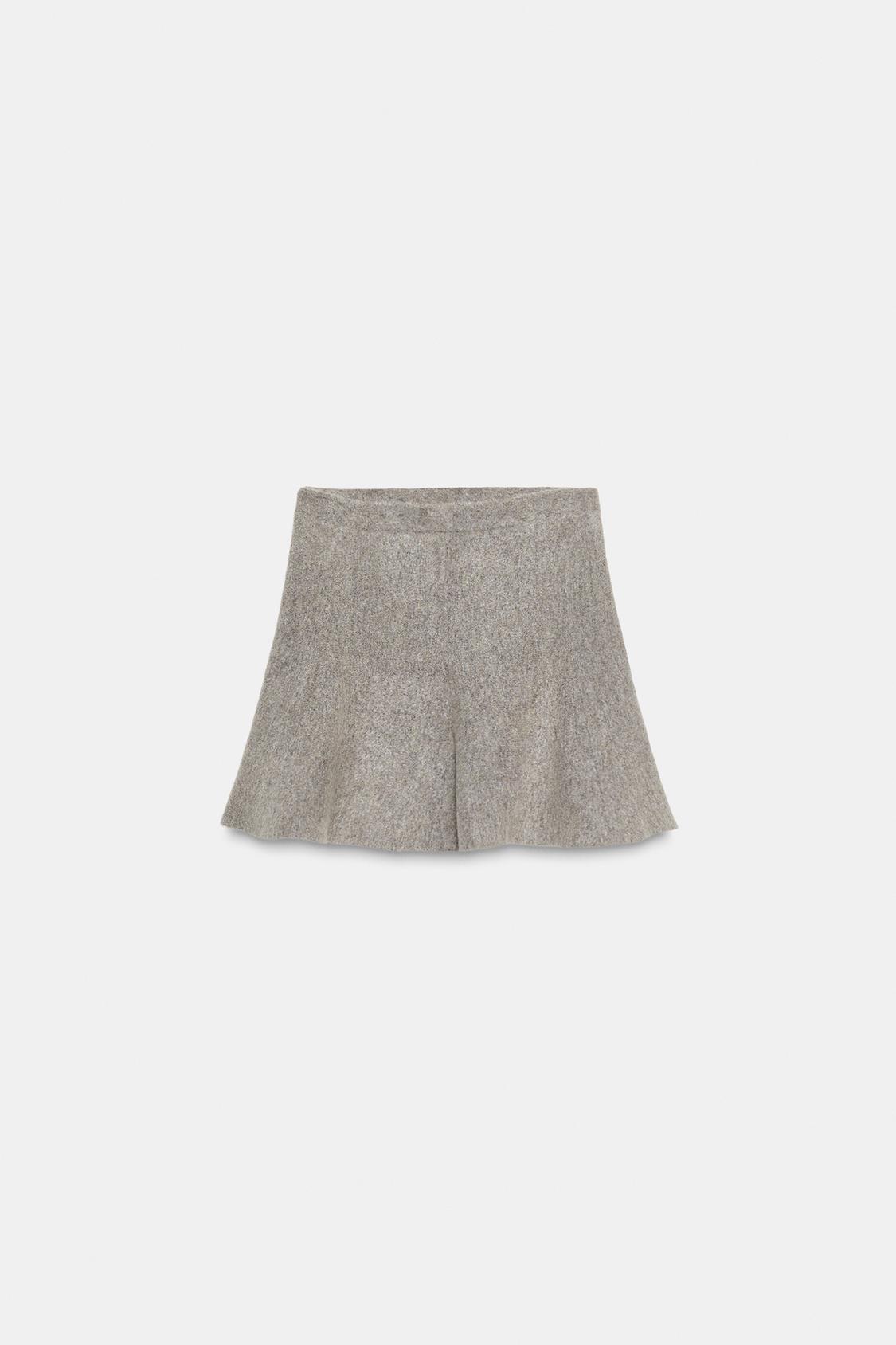 Knit Mini Skirt