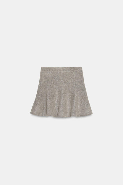 Knit Mini Skirt