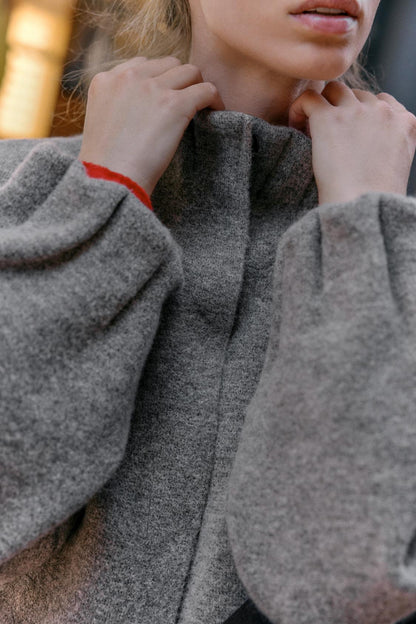 Knit Bomber Jacket