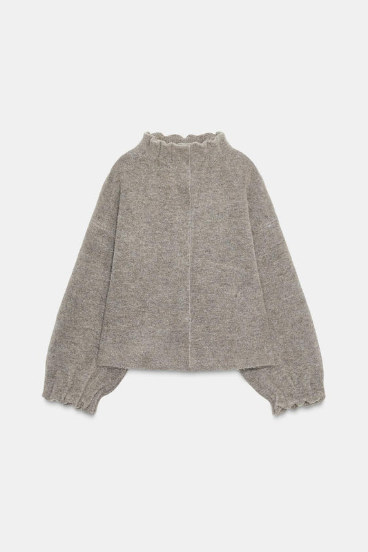 Knit Bomber Jacket