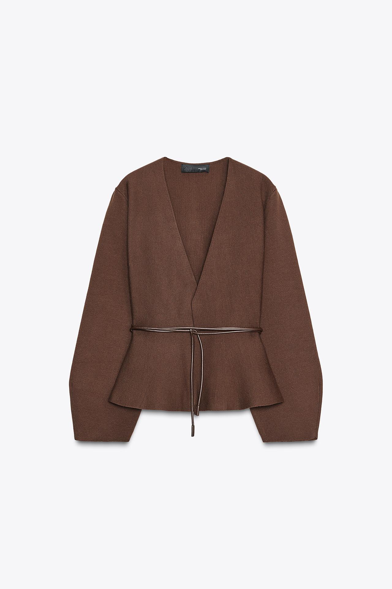 Cardigan With Belt