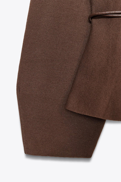 Cardigan With Belt