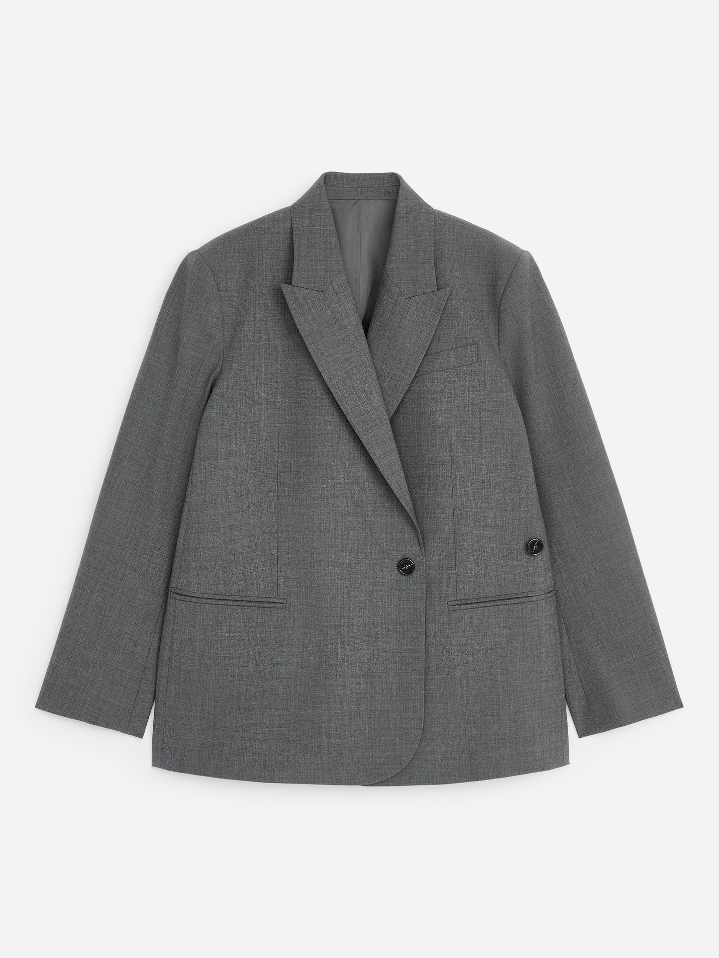Wool-Blend Blazer
