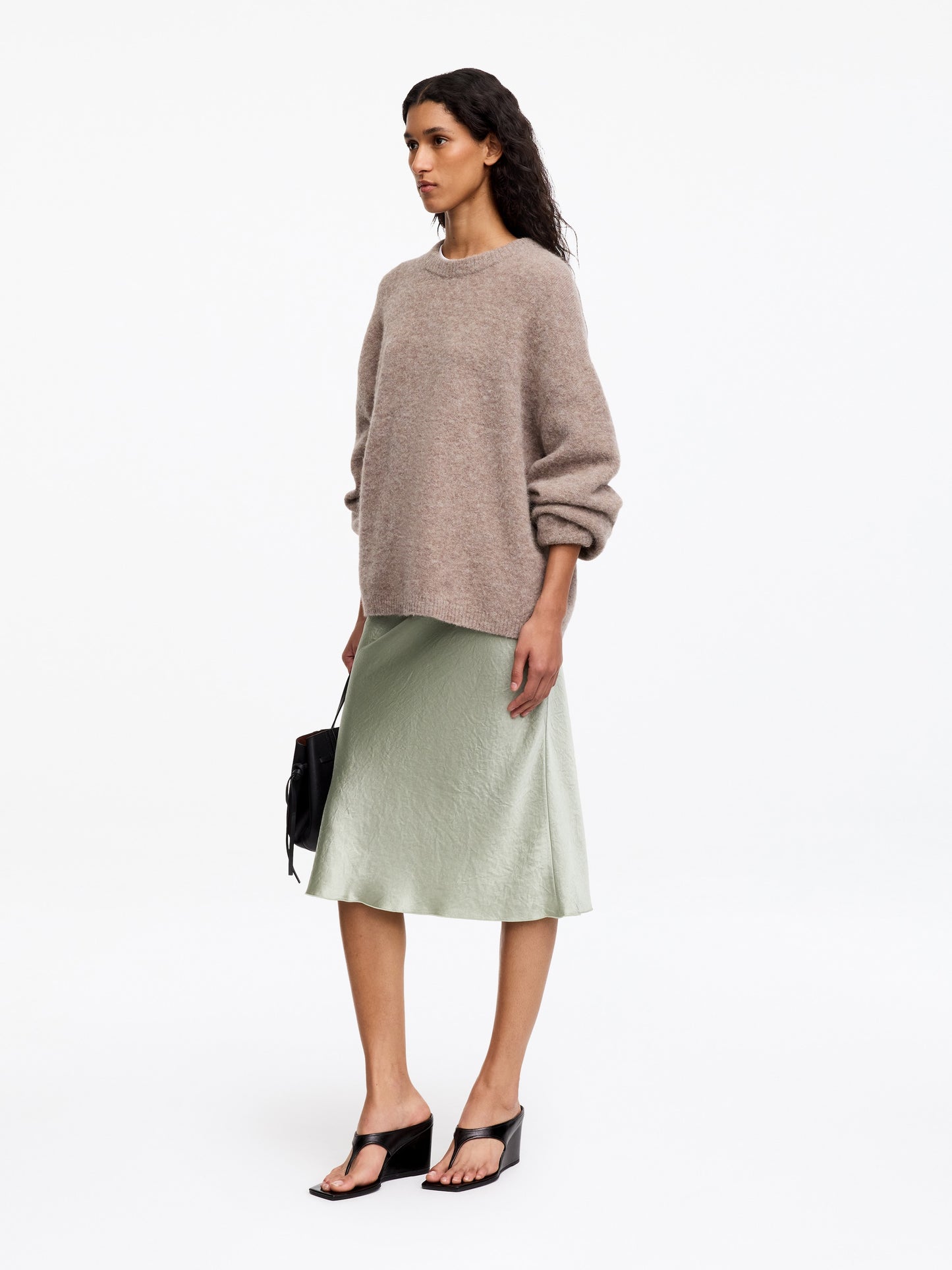 Satin Slip Skirt
