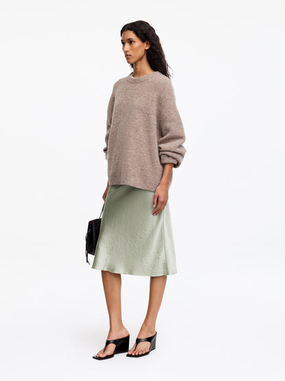 Satin Slip Skirt
