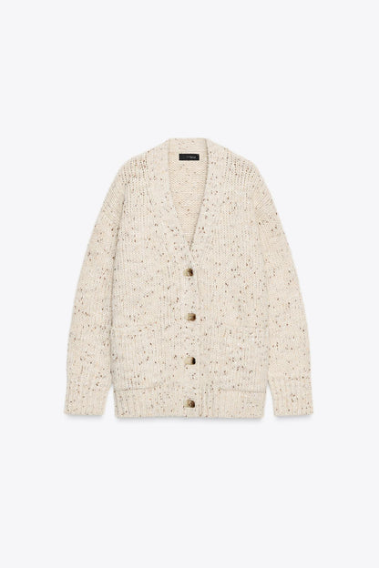 Pinchita Oversized Knit Cardigan