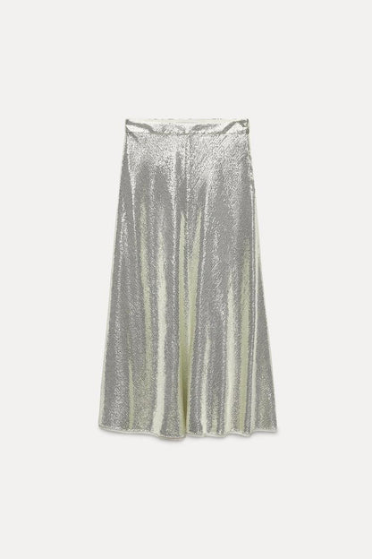 ZW Collection sequinned midi skirt