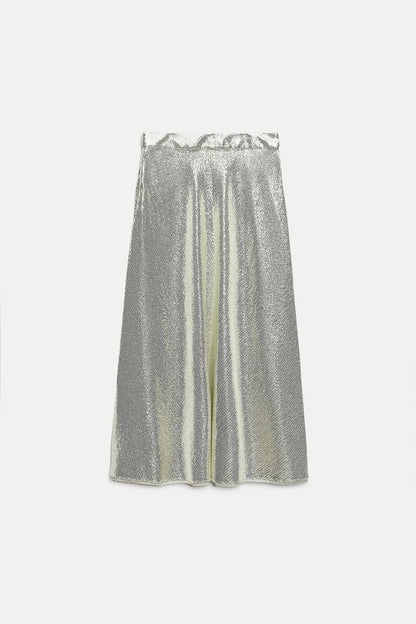 ZW Collection sequinned midi skirt