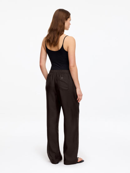 Silk Twill Trousers