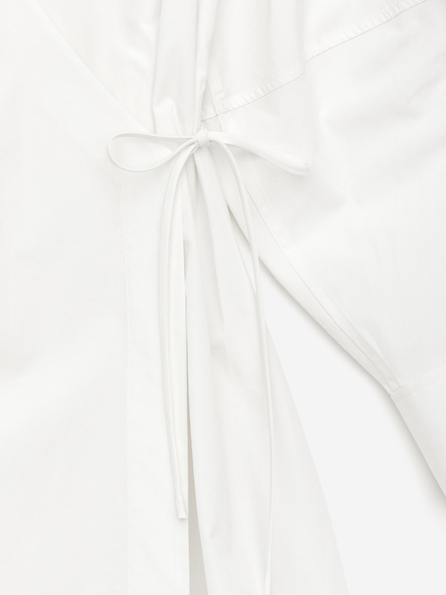 Cotton Wrap Dress