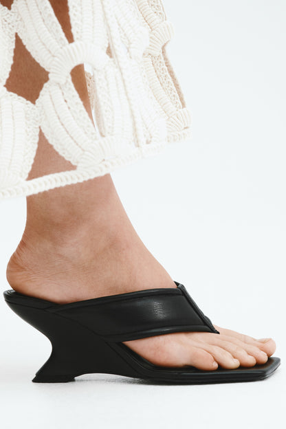 Wedge-heeled sandals