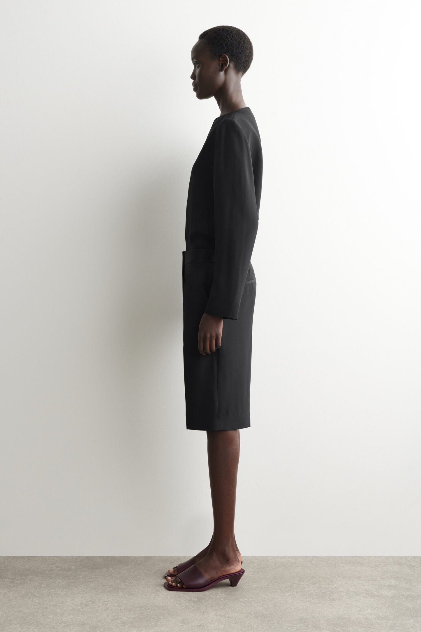 Tailored Silk Shorts