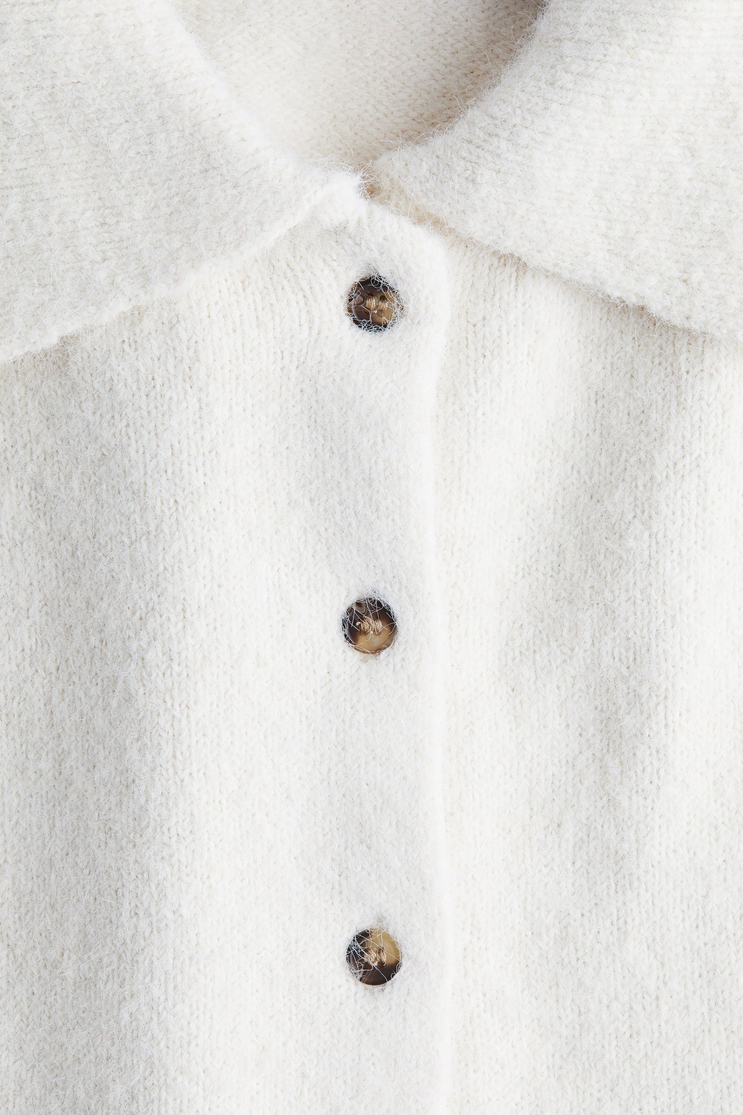Collared cardigan
