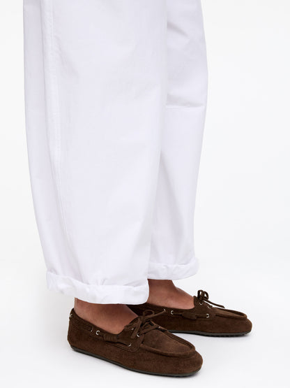 Suede Boat Shoes