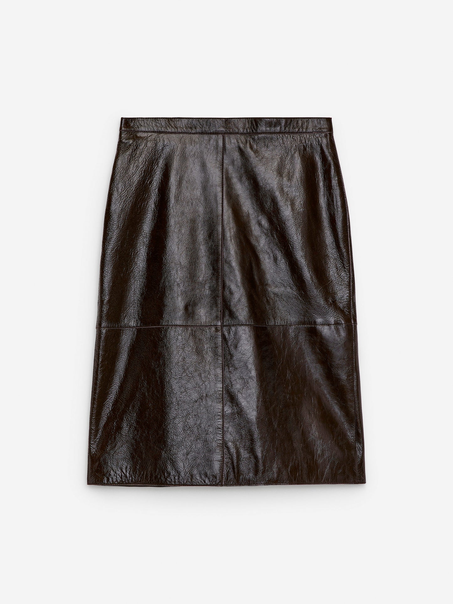 Naplak Leather Skirt
