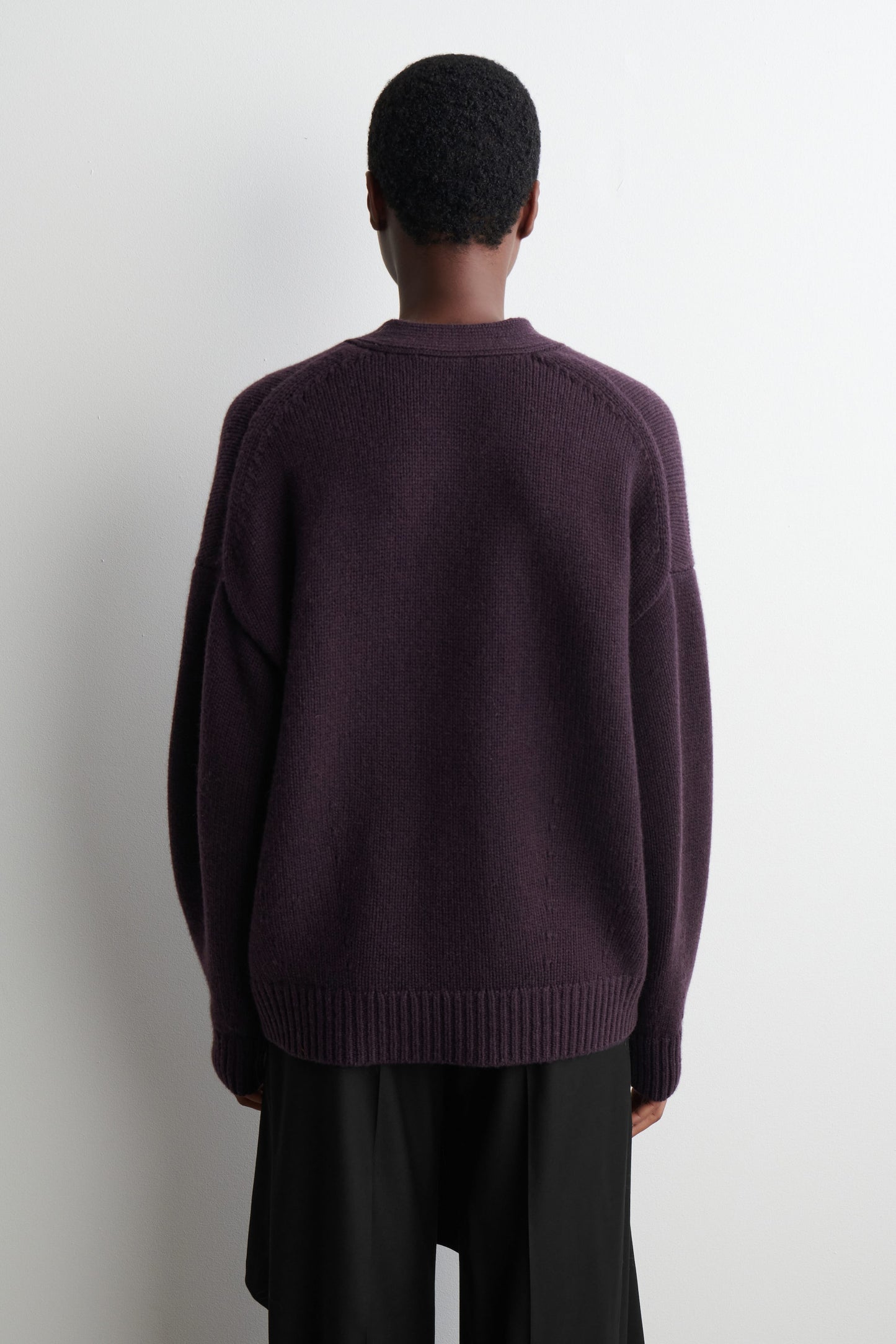Oversized Cashmere-Blend Cardigan