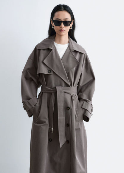 Double-Breasted Trench Coat