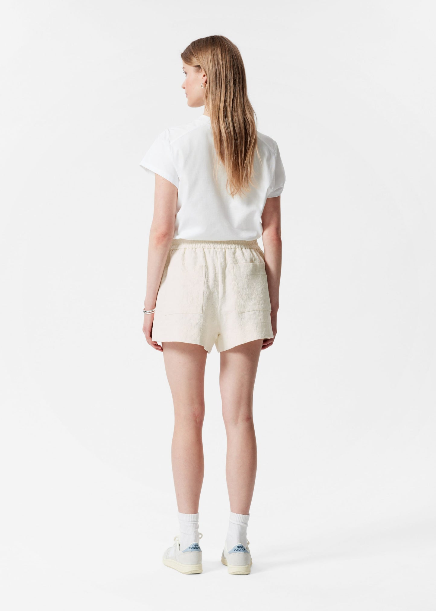 Pull-On Jacquard Shorts