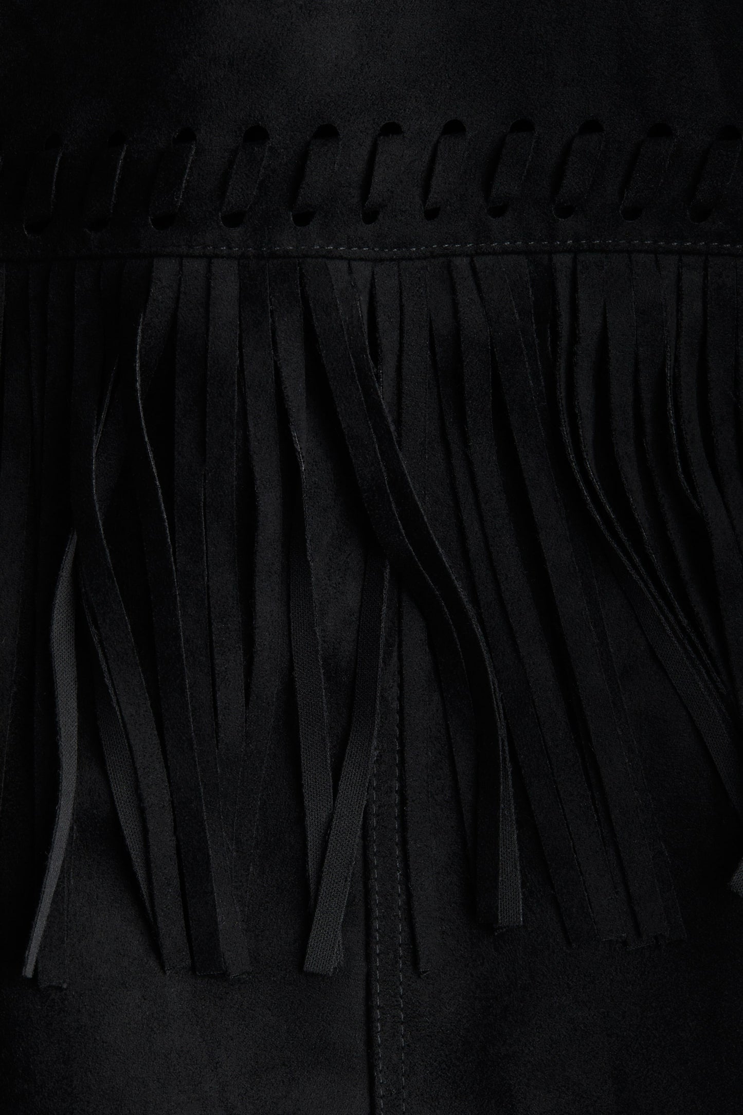 Fringed blazer