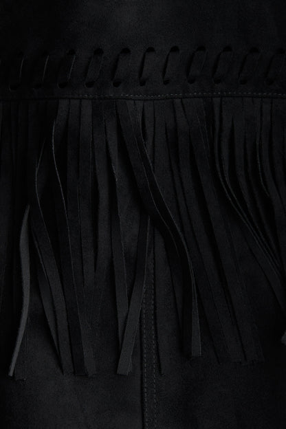 Fringed blazer