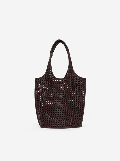 Slouchy Leather Tote