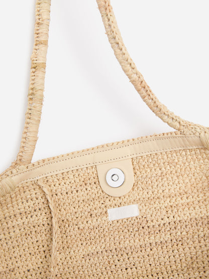 Raffia Tote Bag